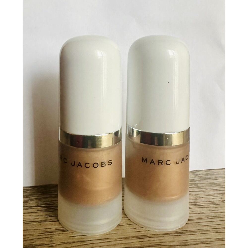 Set Of 2 Marc Jacobs DEW DROPS Coconut Gel Highlighter 54 Tantalize TRAVEL SIZE